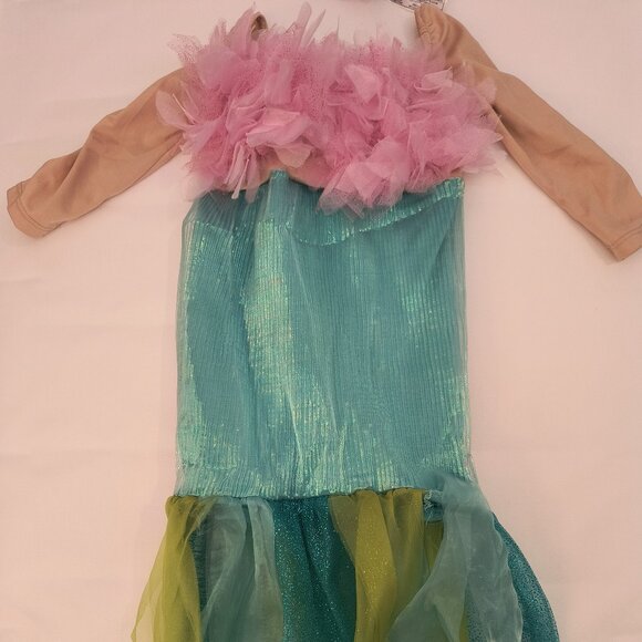 Mermaid Costume with Starfish Headpiece Size 2-4T - Picture 2 of 11